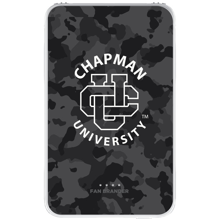 Fan Brander 10,000 mAh Portable Power Bank with Chapman Univ Panthers Urban Camo Background