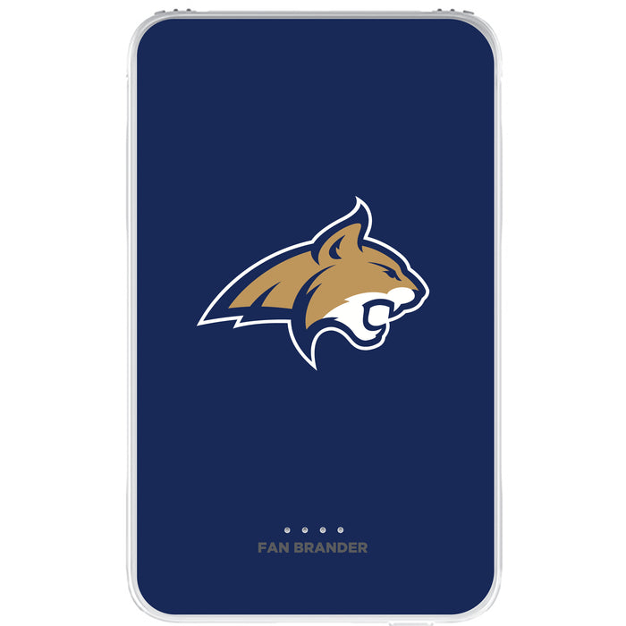 Fan Brander 10,000 mAh Portable Power Bank with Montana State Bobcats Primary Logo on Team Background