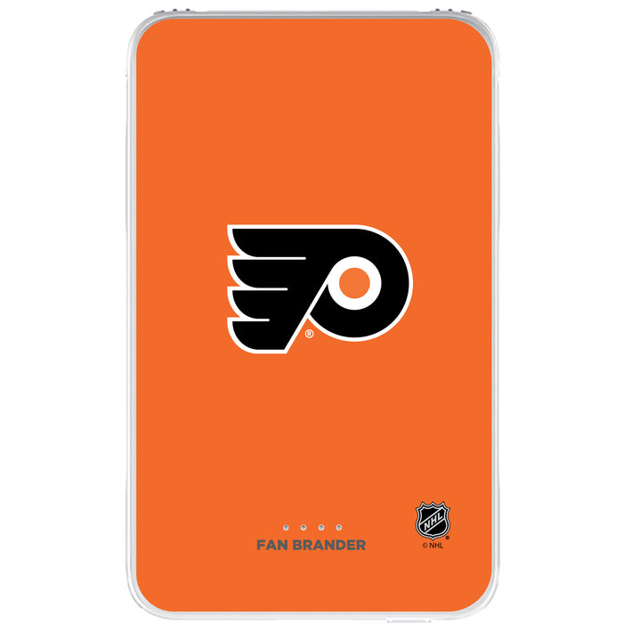 Fan Brander 10,000 mAh Portable Power Bank with Philadelphia Flyers Primary Logo on Team Background