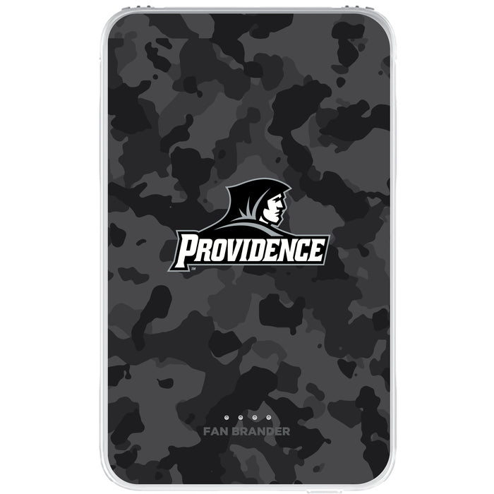 Fan Brander 10,000 mAh Portable Power Bank with Providence Friars Urban Camo Background