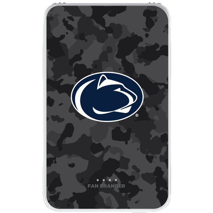 Fan Brander 10,000 mAh Portable Power Bank with Penn State Nittany Lions Urban Camo Background