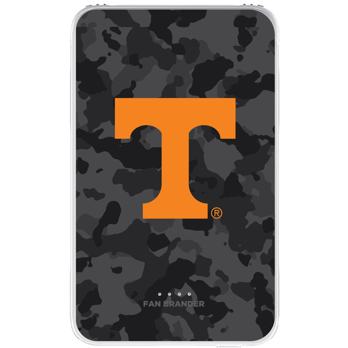 Fan Brander 10,000 mAh Portable Power Bank with Tennessee Vols Urban Camo Background