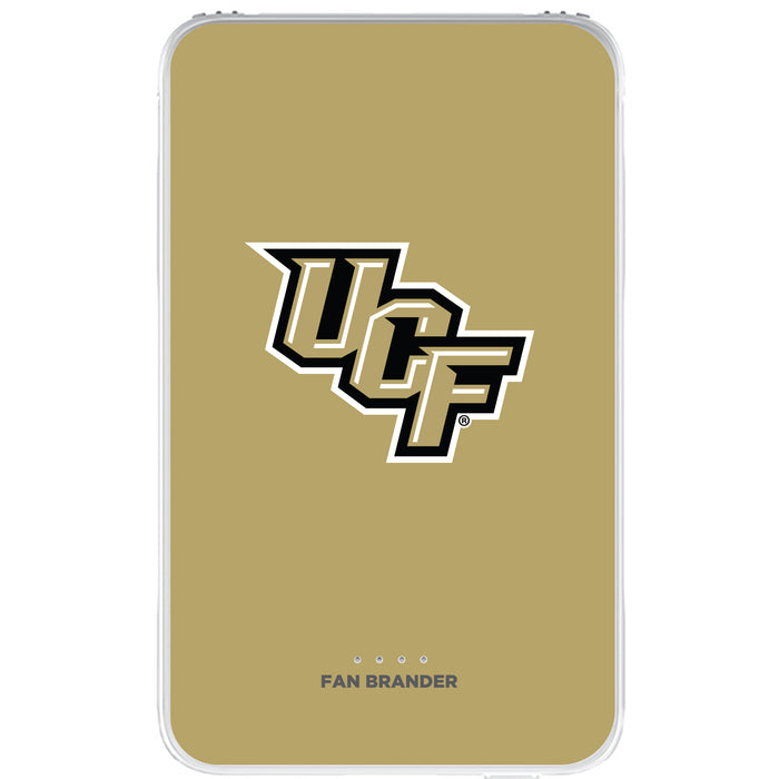 Fan Brander 10,000 mAh Portable Power Bank with UCF Knights Primary Logo on Team Background