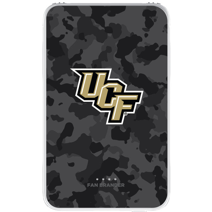 Fan Brander 10,000 mAh Portable Power Bank with UCF Knights Urban Camo Background