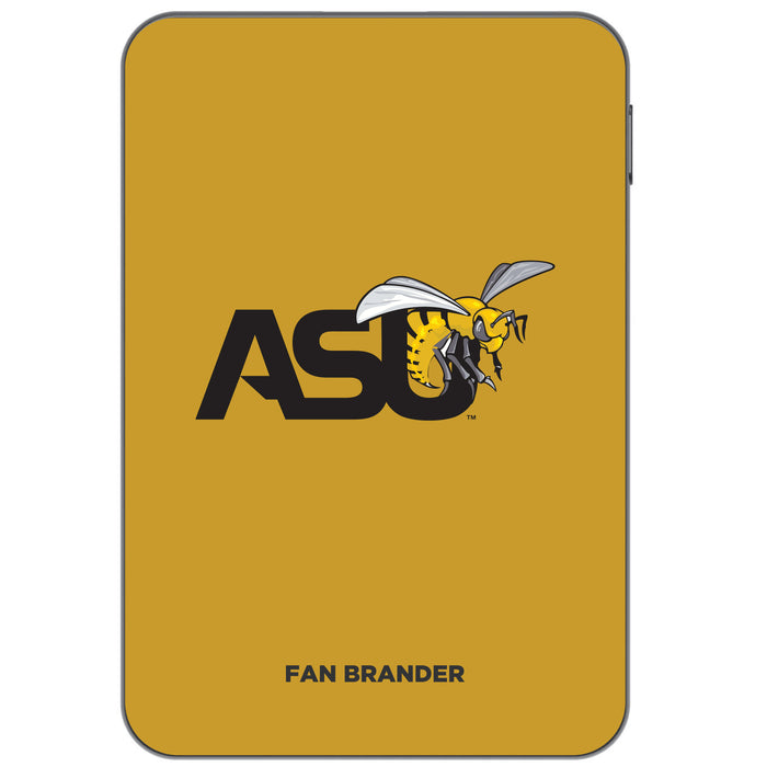 Otterbox Power Bank with Alabama State Hornets Primary Logo on Team Background Design