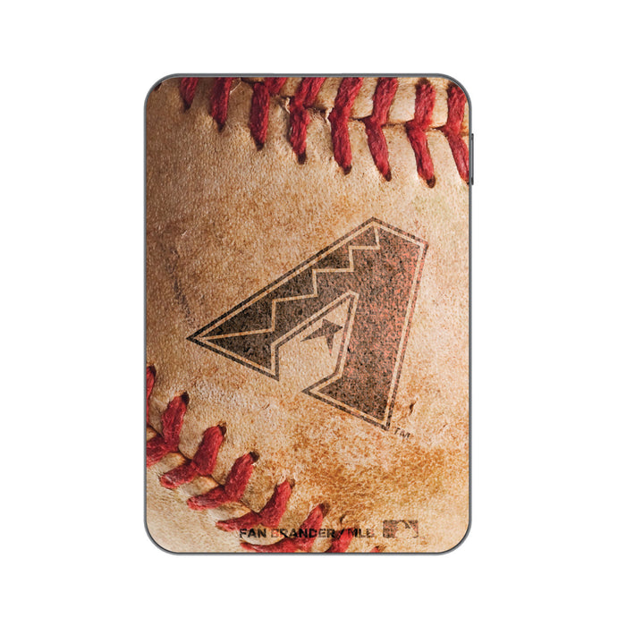 Otterbox Power Bank with Arizona Diamondbacks Primary Logo and Baseball Design