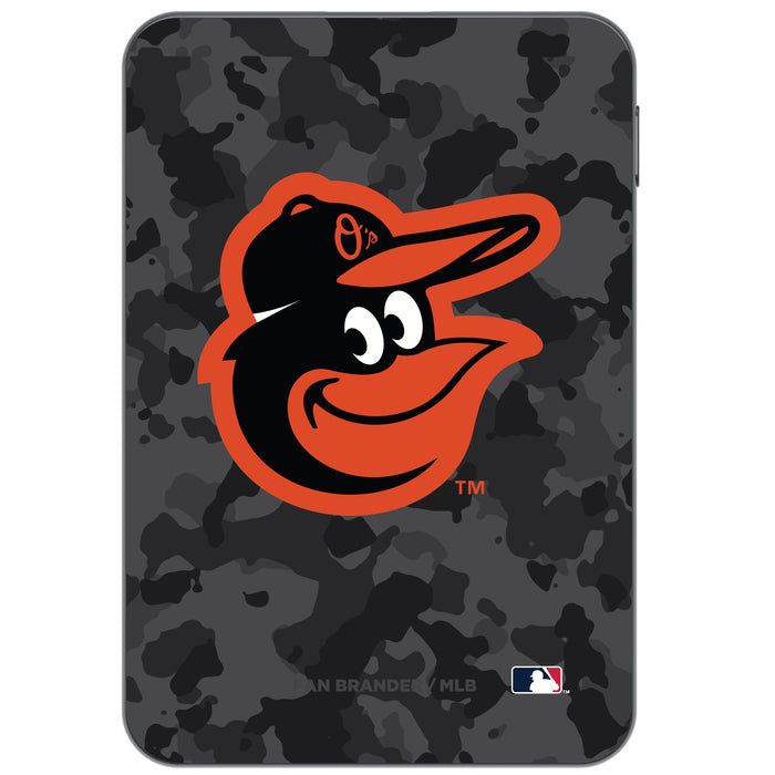 Otterbox Power Bank with Baltimore Orioles Urban Camo Background