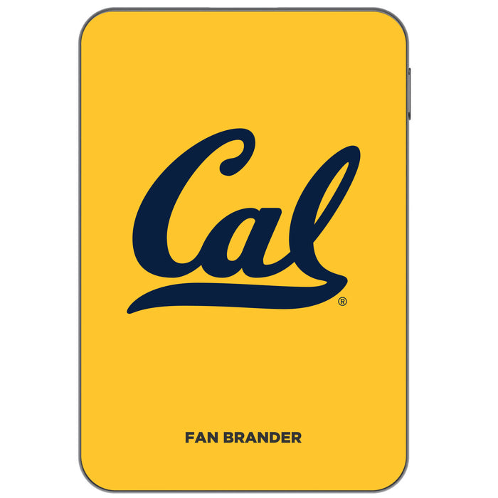 Otterbox Power Bank with California Bears Primary Logo on Team Background Design