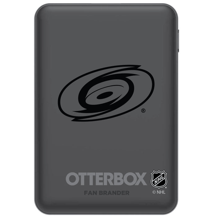 Otterbox Power Bank with Carolina Hurricanes Primary Logo in Black