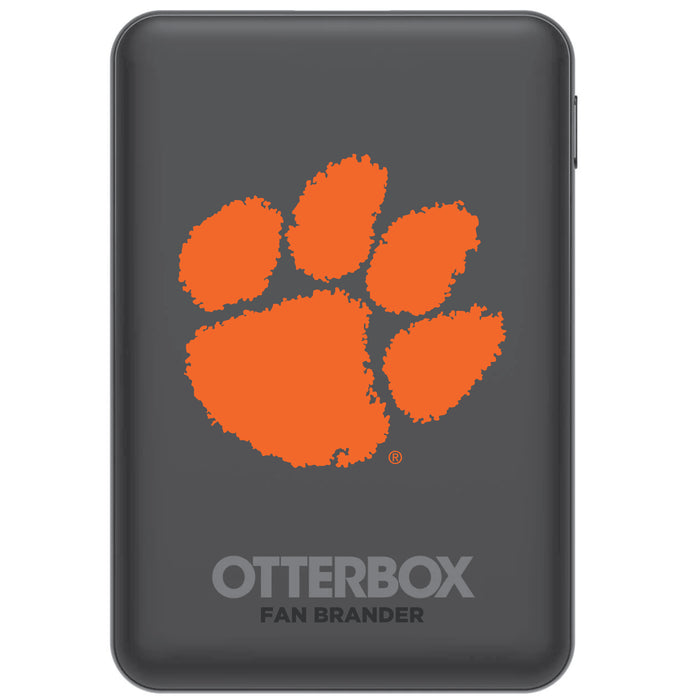 Otterbox Power Bank with Clemson Tigers Primary Logo