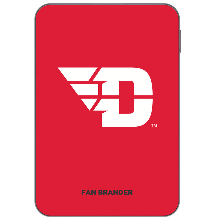 Otterbox Power Bank with Dayton Flyers Primary Logo on Team Background Design