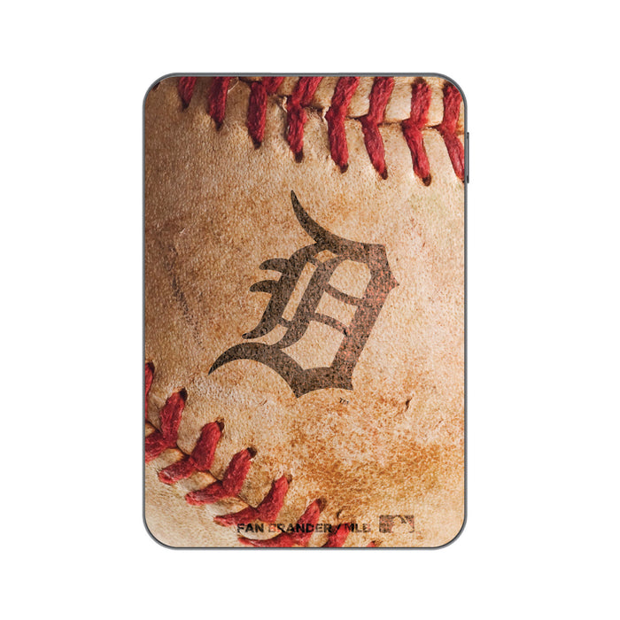 Otterbox Power Bank with Detroit Tigers Primary Logo and Baseball Design