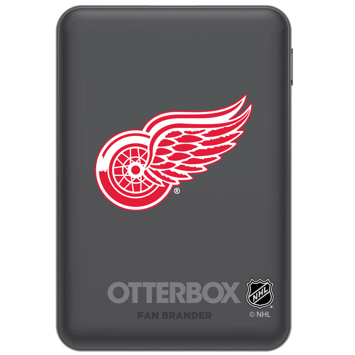 Otterbox Power Bank with Detroit Red Wings Primary Logo