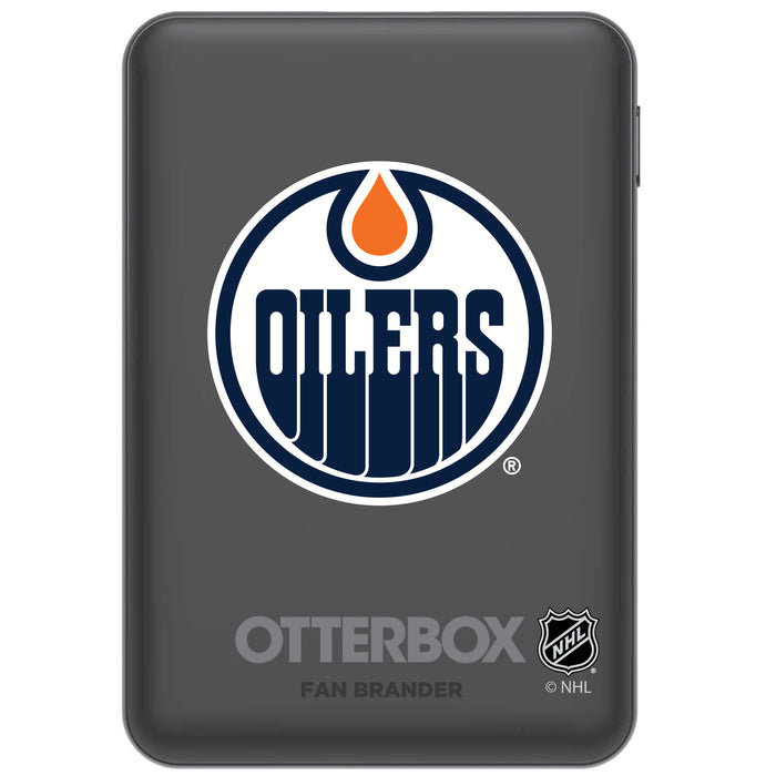 Otterbox Power Bank with Edmonton Oilers Primary Logo