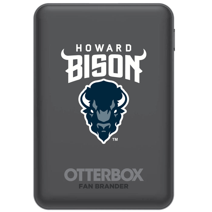 Otterbox Power Bank with Howard Bison Primary Logo