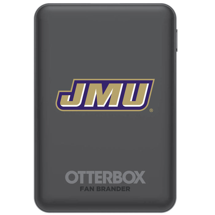 Otterbox Power Bank with James Madison Dukes Primary Logo