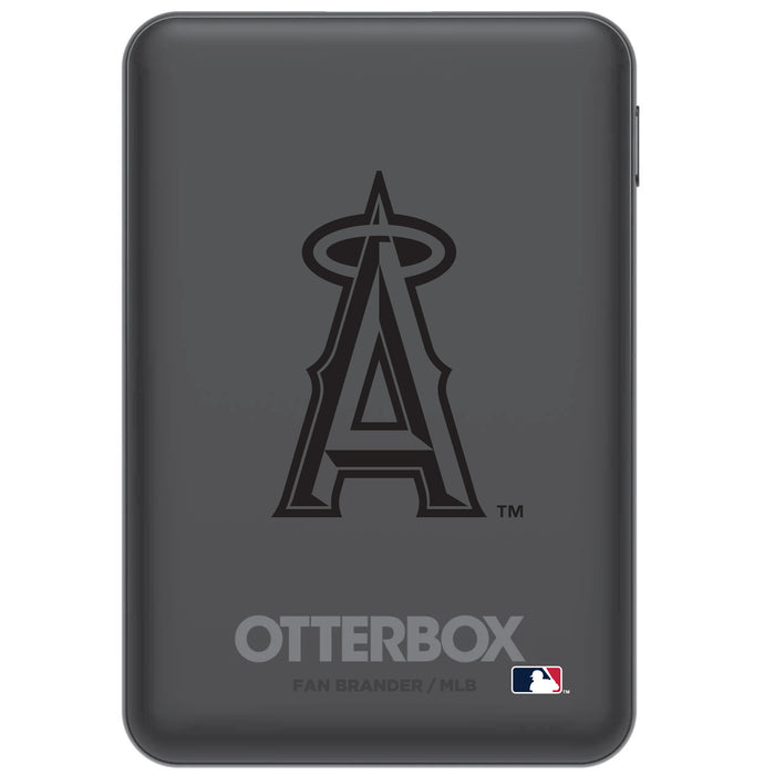 Otterbox Power Bank with Los Angeles Angels Primary Logo in Black