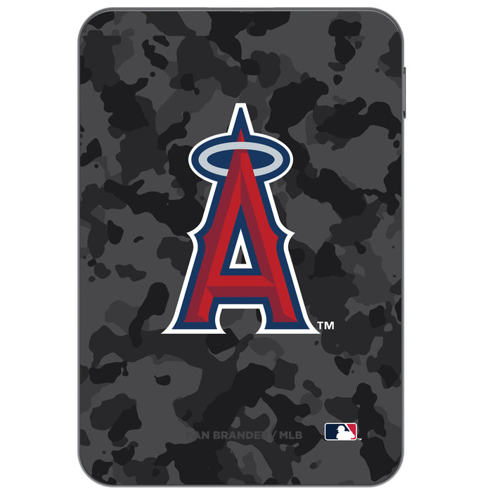 Otterbox Power Bank with Los Angeles Angels Urban Camo Background