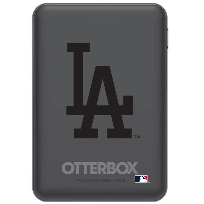 Otterbox Power Bank with Los Angeles Dodgers Primary Logo in Black