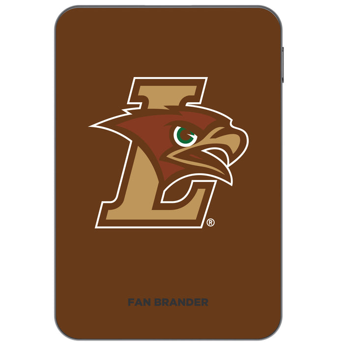 Otterbox Power Bank with Lehigh Mountain Hawks Primary Logo on Team Background Design