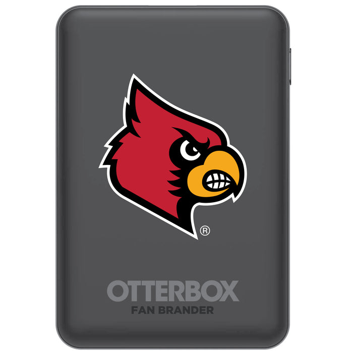 Otterbox Power Bank with Louisville Cardinals Primary Logo