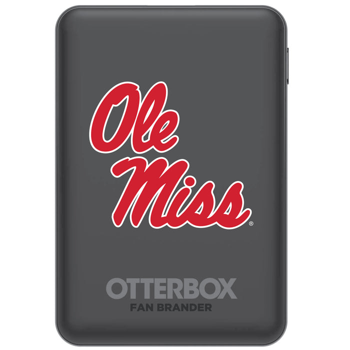 Otterbox Power Bank with Mississippi Ole Miss Primary Logo