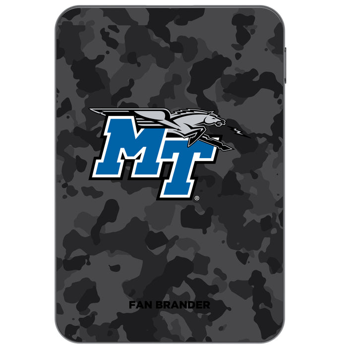 Otterbox Power Bank with Middle Tennessee State Blue Raiders Urban Camo Design