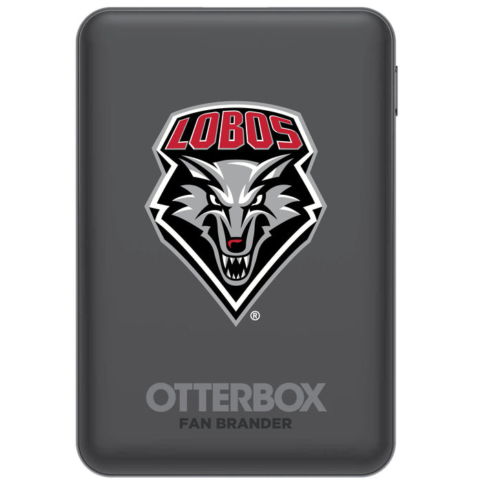 Otterbox Power Bank with New Mexico Lobos Primary Logo