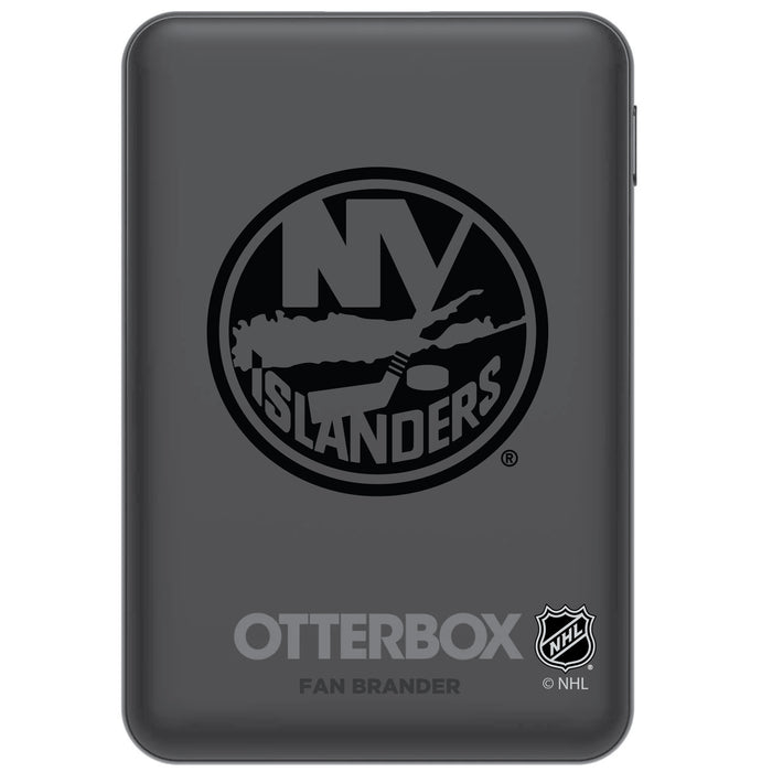 Otterbox Power Bank with New York Islanders Primary Logo in Black