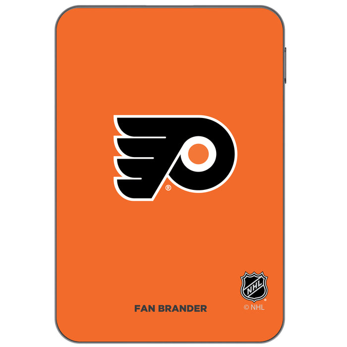 Otterbox Power Bank with Philadelphia Flyers Primary Logo on team color background