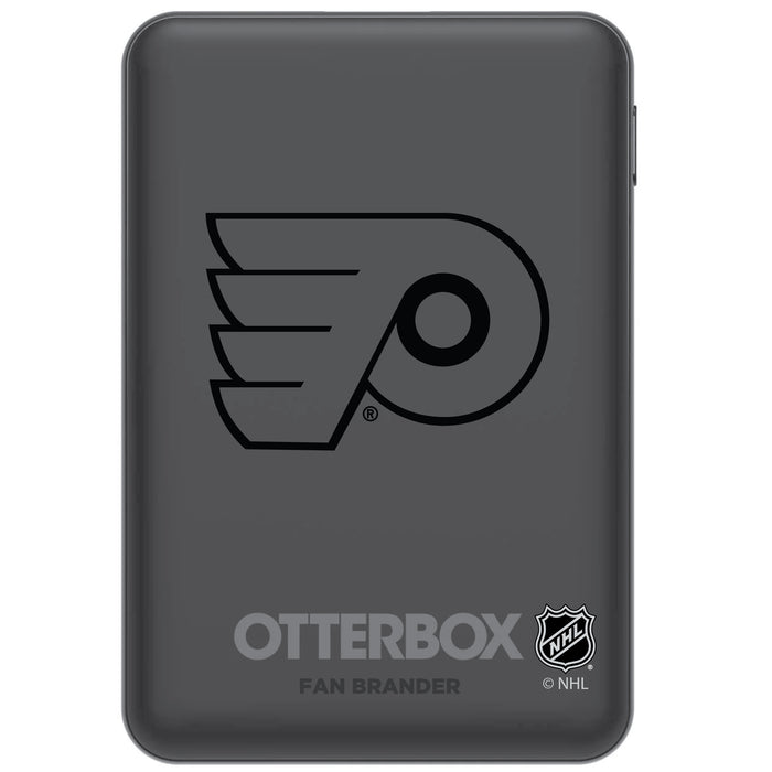 Otterbox Power Bank with Philadelphia Flyers Primary Logo in Black
