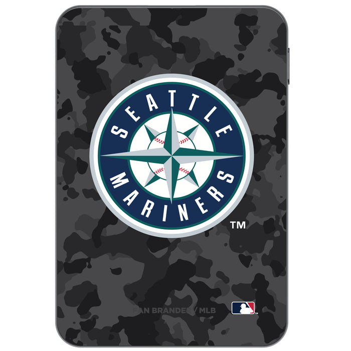 Otterbox Power Bank with Seattle Mariners Urban Camo Background