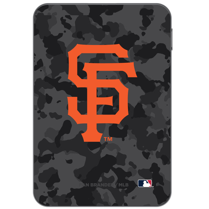 Otterbox Power Bank with San Francisco Giants Urban Camo Background