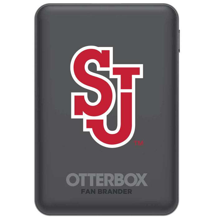 Otterbox Power Bank with St. John's Red Storm Primary Logo