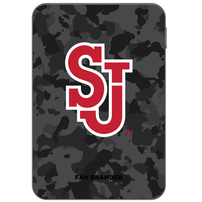Otterbox Power Bank with St. John's Red Storm Urban Camo Design