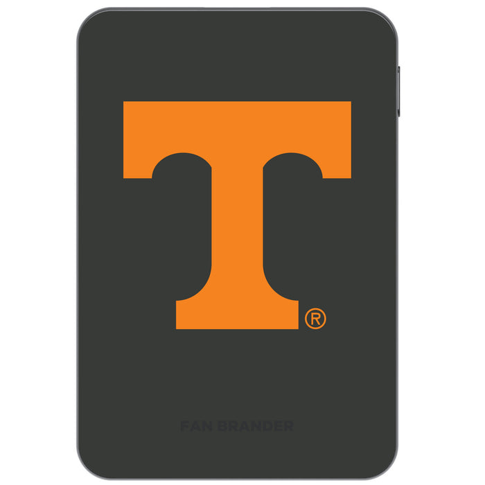Otterbox Power Bank with Tennessee Vols Primary Logo on Team Background Design