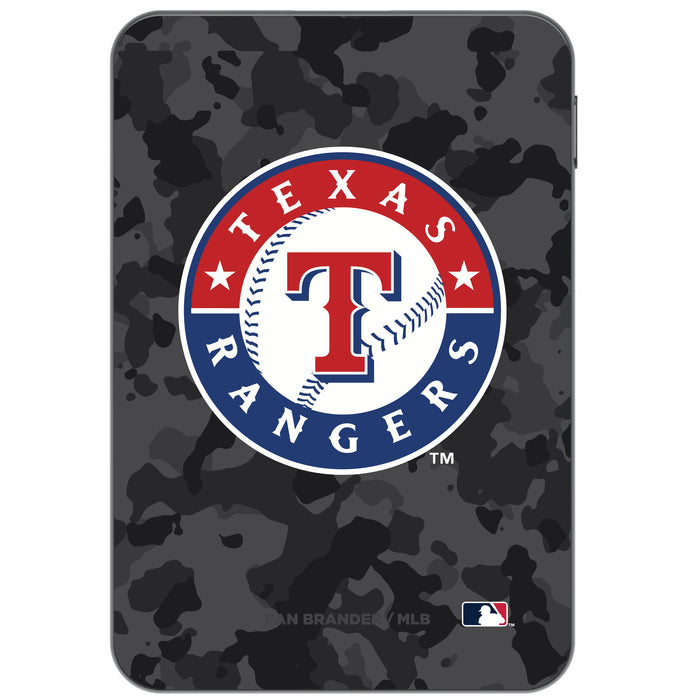 Otterbox Power Bank with Texas Rangers Urban Camo Background