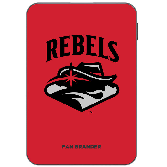 Otterbox Power Bank with UNLV Rebels Primary Logo on Team Background Design