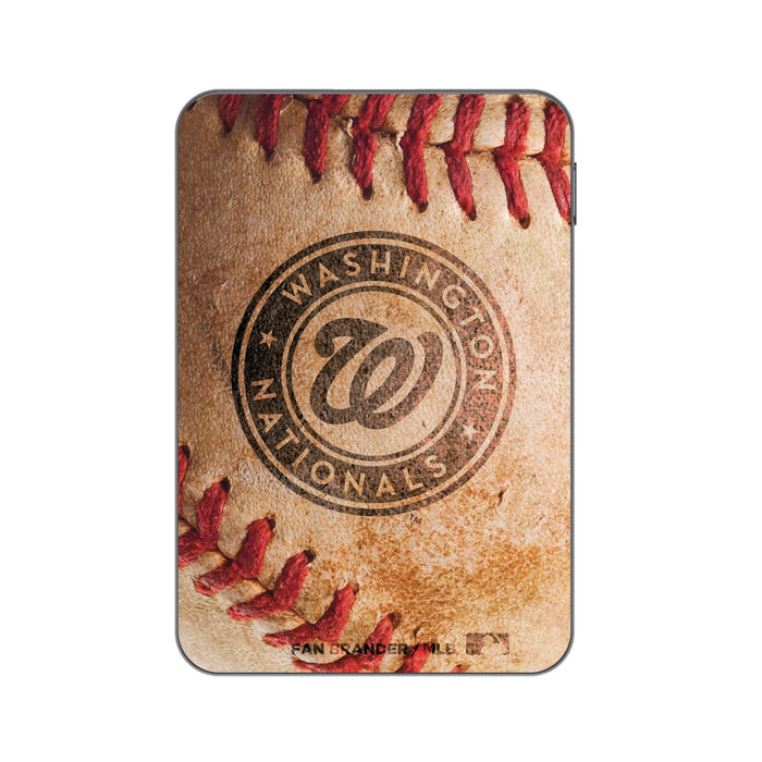 Otterbox Power Bank with Washington Nationals Primary Logo and Baseball Design