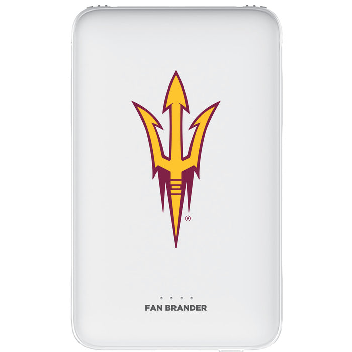 Fan Brander 10,000 mAh Portable Power Bank with Arizona State Sun Devils Primary Logo