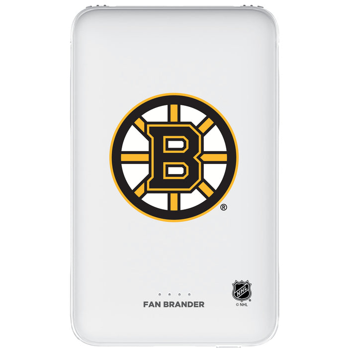 Fan Brander 10,000 mAh Portable Power Bank with Boston Bruins Primary Logo