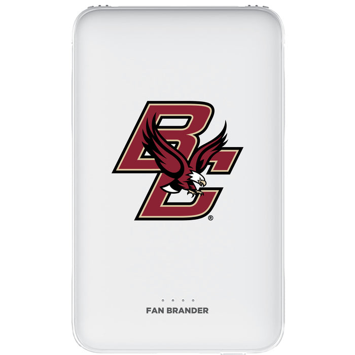 Fan Brander 10,000 mAh Portable Power Bank with Boston College Eagles Primary Logo