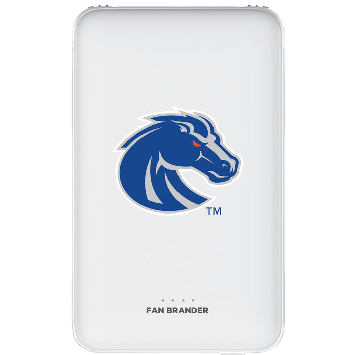 Fan Brander 10,000 mAh Portable Power Bank with Boise State Broncos Primary Logo