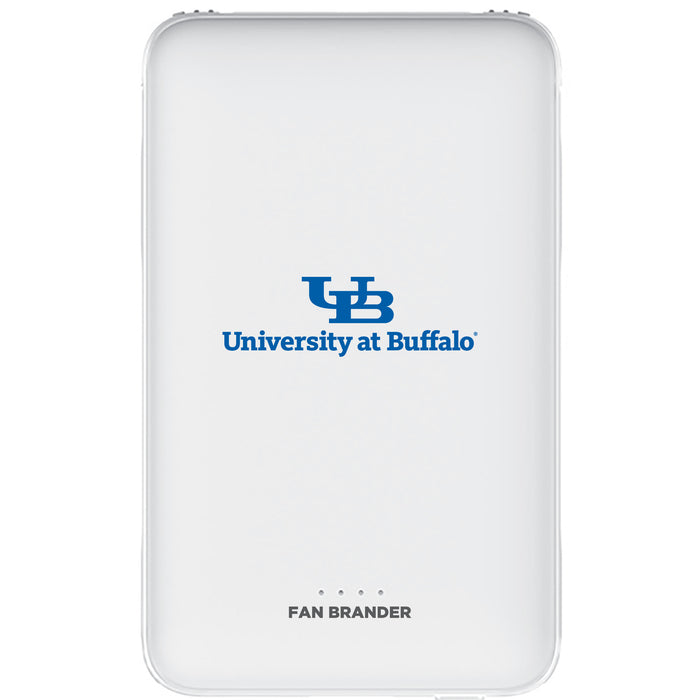 Fan Brander 10,000 mAh Portable Power Bank with Buffalo Bulls Primary Logo