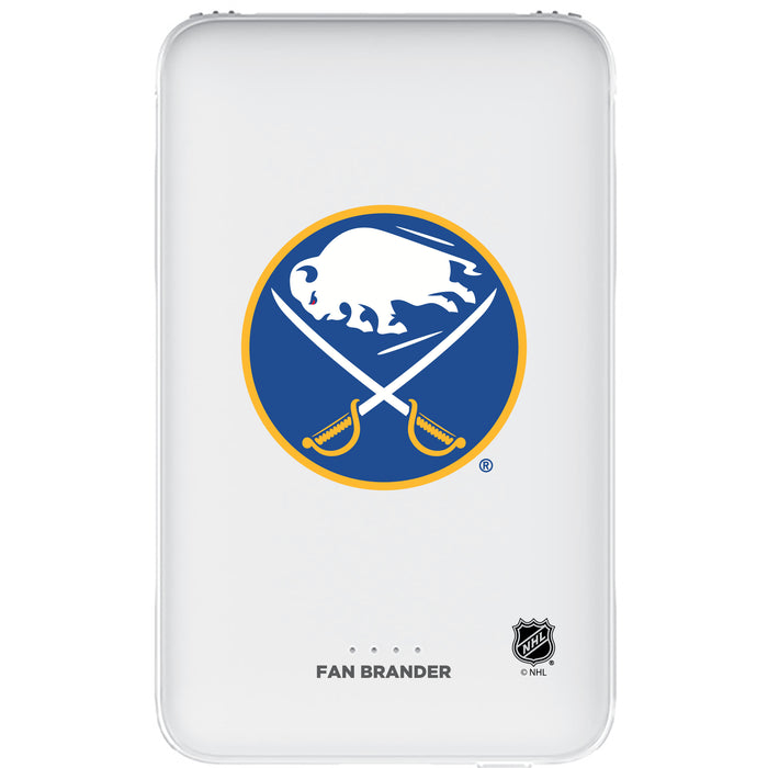 Fan Brander 10,000 mAh Portable Power Bank with Buffalo Sabres Primary Logo