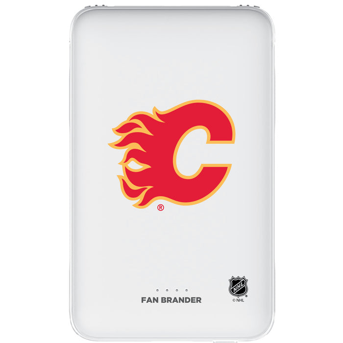 Fan Brander 10,000 mAh Portable Power Bank with Calgary Flames Primary Logo