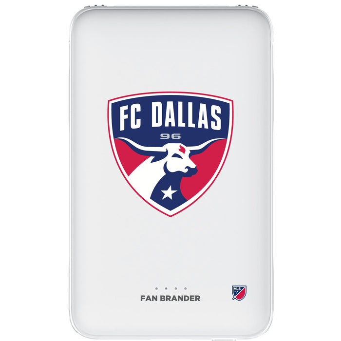 Fan Brander 10,000 mAh Portable Power Bank with FC Dallas Primary Logo