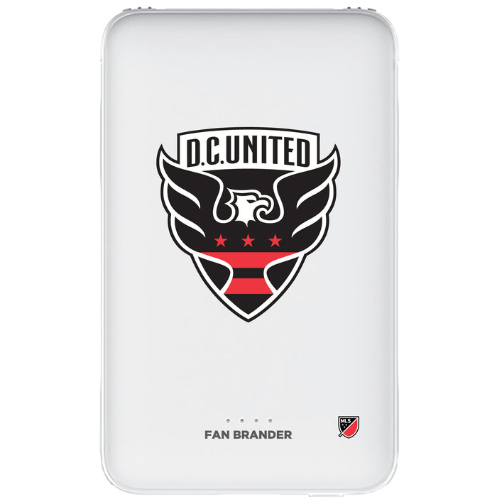 Fan Brander 10,000 mAh Portable Power Bank with D.C. United Primary Logo
