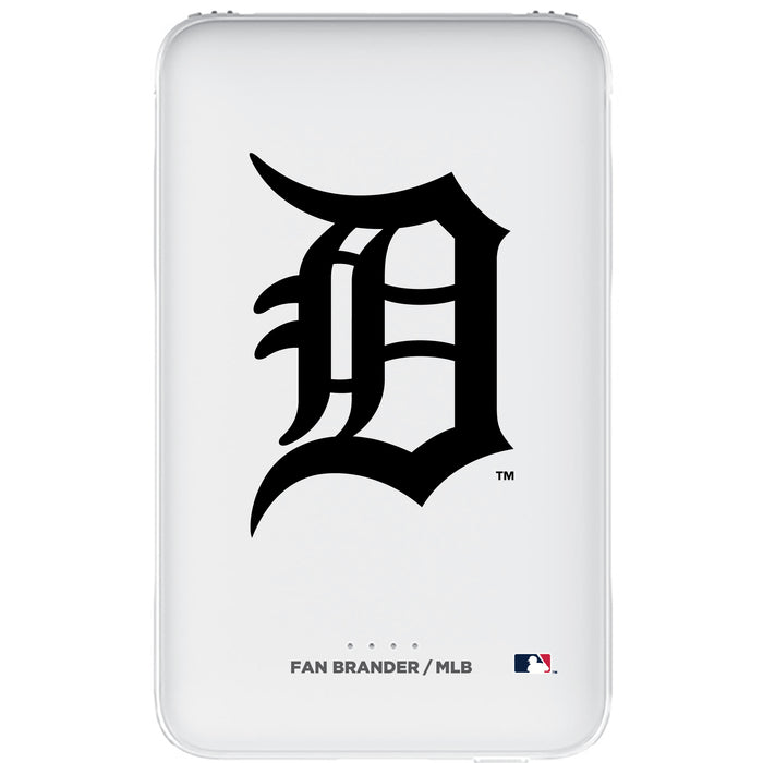 Fan Brander 10,000 mAh Portable Power Bank with Detroit Tigers Primary Logo