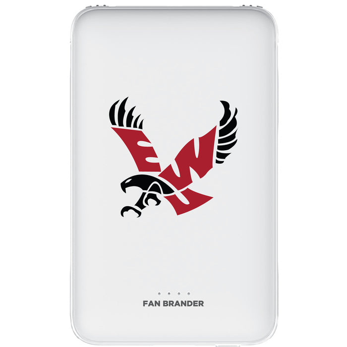 Fan Brander 10,000 mAh Portable Power Bank with Eastern Washington Eagles Primary Logo
